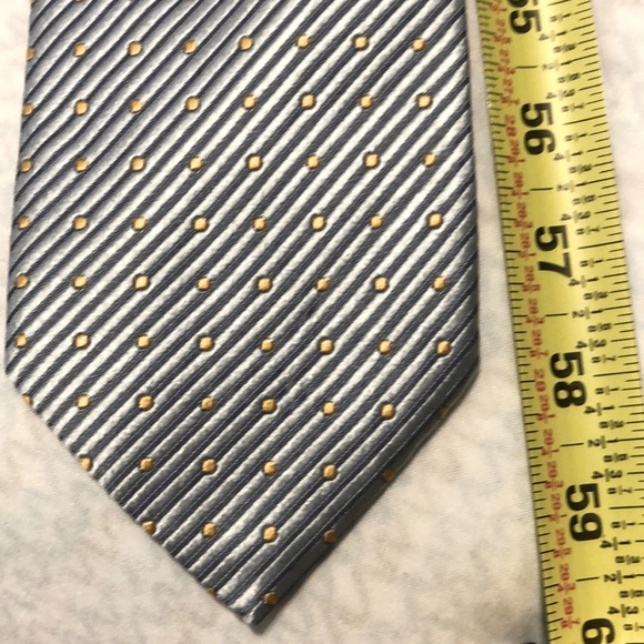 Ermenegildo Zegna Tie - Blue/Yellow - Picture 7 of 7